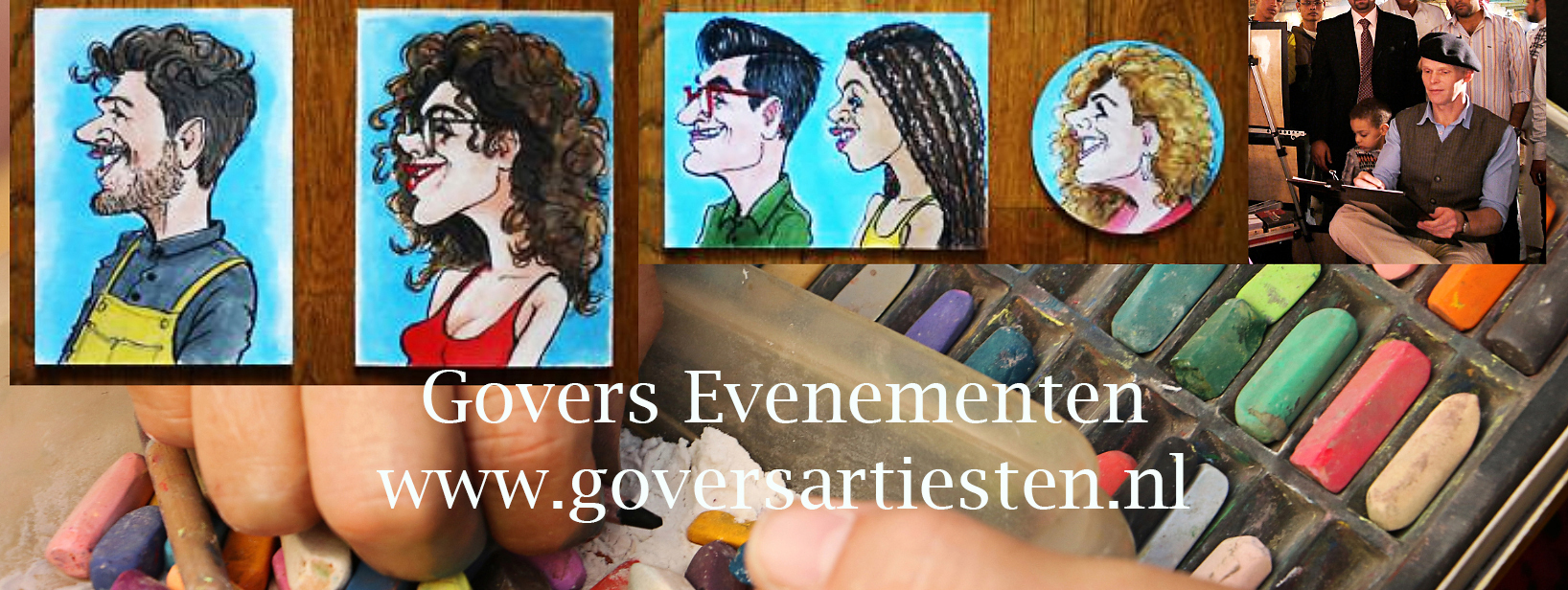 Sneltekenaar- karikaturist, caricatuur, caricaturist, karikatuur portretten, portret, thema feest, evenement organiseren, artiesten boeken, artiestenburo, artietenbureau, beurs- en promotie acts, evenementenbureau, entertainment, tekeningen, portret tekenen, Govers Evenementen, www.goversartiesten.nl